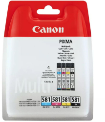 Set Cartuse de cerneala Canon Multicolor CLI581-K4 