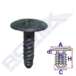 Surub Grila Si Capac Motor Pentru Vw T5 Set 10 Buc