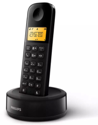Philips Negru D1602 Dect - imagine 1