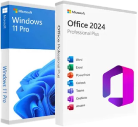 Windows 11 Pro + Office Pro Plus 2024 LTSC Licenta Permanenta 