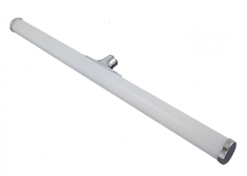 Aplica LED baie inox 6W 6500K lumina rece cu protectie IP44 400mm 