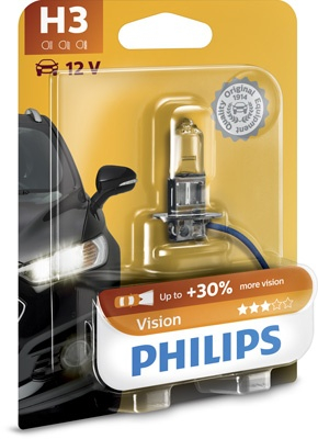 Bec Proiector H3 12V Vision Blister Philips 