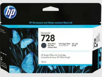 Cartus Cerneala HP 728 Matte Black 3WX25A 