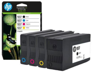 cartus de cerneala HP 937 CMYK pachet de 4 