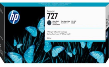 Cartus imprimanta inkjet HP DesignJet 727 negru mat 300ml 