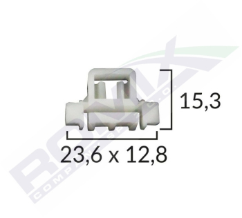 Clips Fixare Elemente Exterioare Pentru Mercedes - Alb Set 10 Buc 