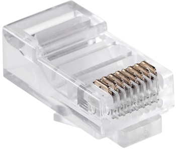 Conector retea Ethernet RJ45 UTP 8P8C - Plug Internet 