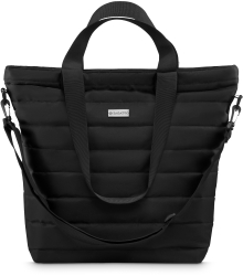 Geanta de umar pentru femei matlasata negru 46x41x18 cm Zagatto ZG777 