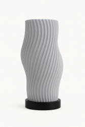 Lampa Sani Wien E27 material ecologic PLA 140 x 140 x H 270 mm gri 