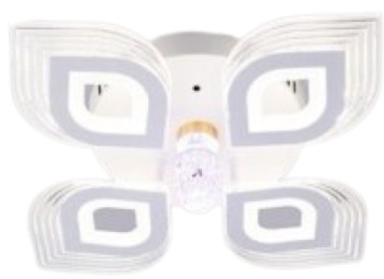 Lustra led metis 90W cu 4 brate 3 culori ir 