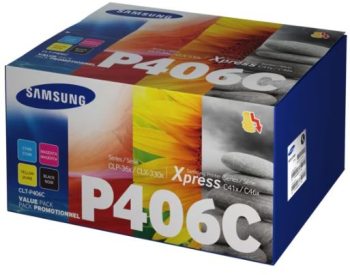 Toner imprimanta Samsung CLP 365 set multipack CLT-P406C SU375A Multicolor