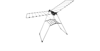 Uscator rufe Bianco plastic cu cadru metalic suprafata uscare 20m