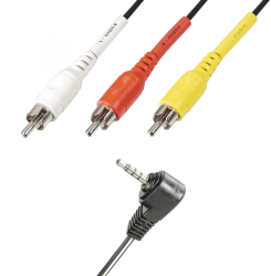 Cablu Video Mufa 3 5 Mm 4 Poli - 3x Mufa Rca Stereo 2 M 
