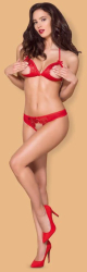 Chemati Pompierii - Set lenjerie intima sexy pentru femei S/M 