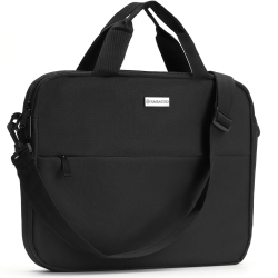 Geanta laptop Zagatto R 15.6 40x30x5 5 cm Negra Atasabila la troler Impermeabila Curea de umar reglabila si detasabila Doua compar 