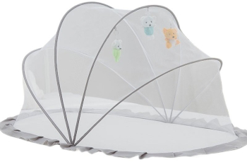 Husa Anti-Tantari Flippy Pliabila Protectie 360 Grade 0-1 An 60 x 55 x 5 cm Gri