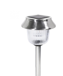 Lampa De Gradina Cu Baterie Solara Metalica 
