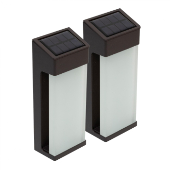Lampa Solara De Perete 2 Buc 