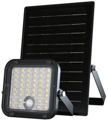 Lampa Solara LED Alb Rece Negru 1500lm - IP65 
