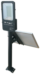 Lumina de strada cu leduri solare puternice economice energiei. 