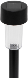 Lumina Solara De Gradina Plastic Negru Set 24 Buc 