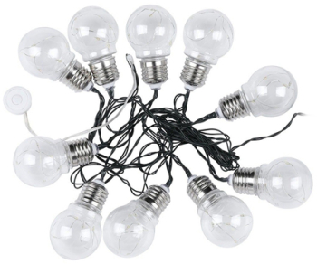 Lumini decor solare cu LED rezistente la apa 3000K. 
