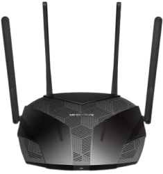 Router Wireless Mercusys Mr70x Ax1800 Dual Band Wifi 6 Gigabit