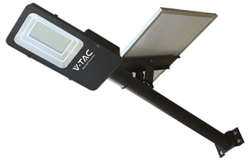 Stradal Hybrid Led Solar 50W Alb Rece IP65 