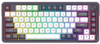 Tastatura Redragon Finke RGB LED USB/Bluetooth Black-White 