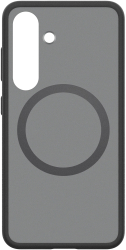 Husa de protectie Samsung Clear Magnet Case pentru Galaxy S25 - Black 