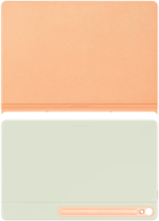 Husa de protectie Samsung Smart Book Cover pentru Galaxy Tab S10 FE Plus Orange 