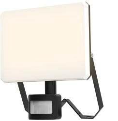 Reflector LED Calex Smart Floodlight 24W, aluminiu, lumina alba (3000 - 6500K), 2500 lumeni, IP65, Negru, Clasa Energetica F 