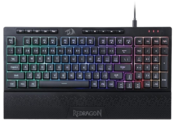 Tastatura Redragon Shiva RGB LED USB Black 