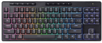 Tastatura Redragon Shiva TKL RGB LED USB Black 