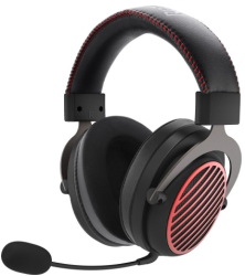 Casti cu microfon Redragon Luna Pro Bluetooth/USB Black 