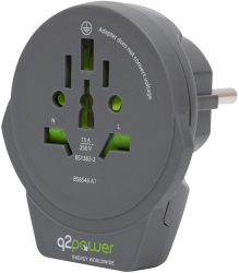 Adaptor Calatorii world To Europe Usb Q2 