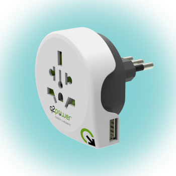 Adaptor Calatorii world To Italy Usb Q2 