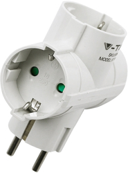 Adaptor cu 3 prize 3x16a Max 3680w - Compact