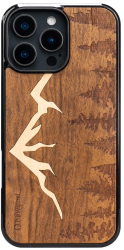 Carcasa Bewood Profesional pentru iPhone 16 Pro Max 6 9 - Munti Imbuia 