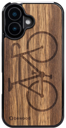 Carcasa din lemn pentru iphone 16 6 1& bicicletalemn 