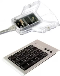 Cititor carduri de sanatate si carti noi identitate Gemalto IDBridge CT30 cu mini-tastatura 