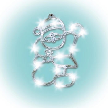 Decor Pentru Fereastra Cu Led Acril Mos 30 Cm 4 5v 