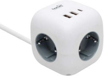 Hub Cubic Cu incarcator si Cablu Usb 
