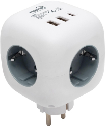 Hub Cubic Cu incarcator Usb