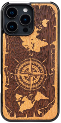 Husa din lemn pentru iPhone 16 Pro 6 