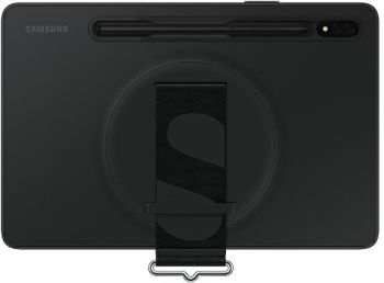 Husa Profesionala cu Bareta pentru Samsung Galaxy Tab S8 Neagra. 
