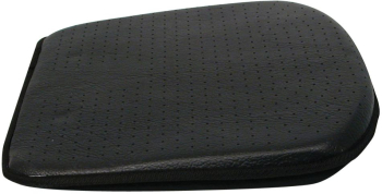 Inaltator tip Perna pentru Scaun Sofer 40x40cm cu Suprafata Moale din Piele Sintetica si Spuma Culoare Negru 