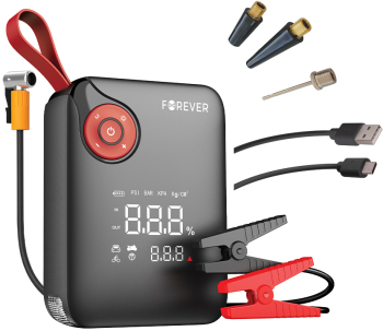 Intotdeauna Sari Pornire Profesionala 4in1 Js-400 7200mah Negru-rosu 