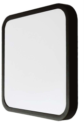 Lumina Plafoniera LED Neutra IP44 Alb Negru