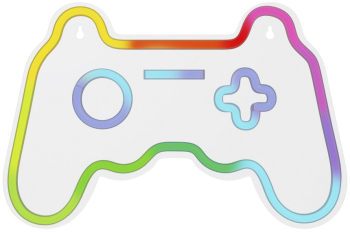 Neon LED Gamepad Profesional RGB cu lumini Forever Light. 
